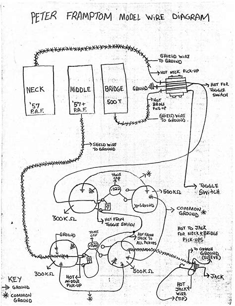 peter frampton les paul wiring diagram 